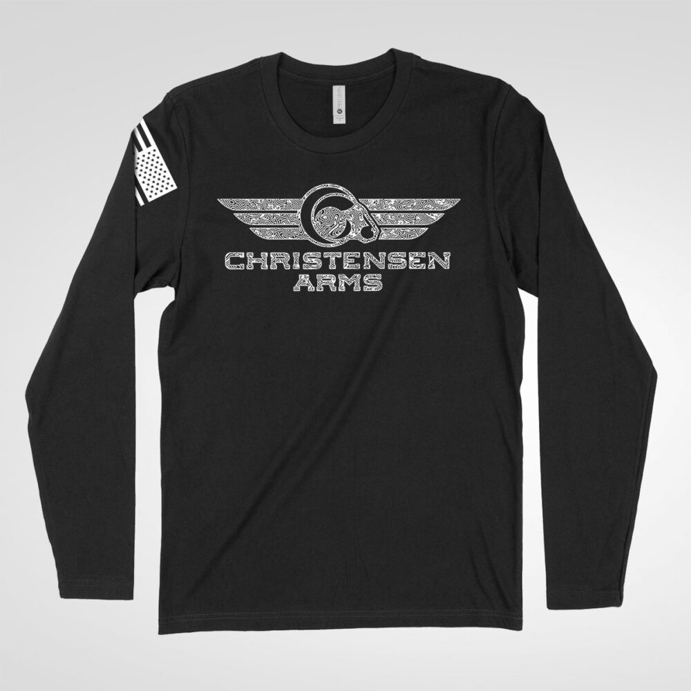 Topo Long Sleeve White Logo