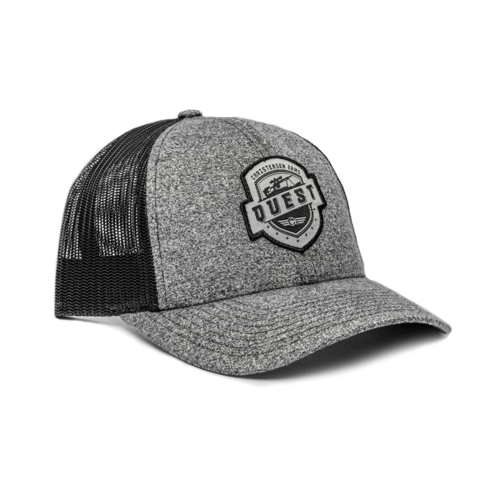 Heather Gray Quest Patch Cap