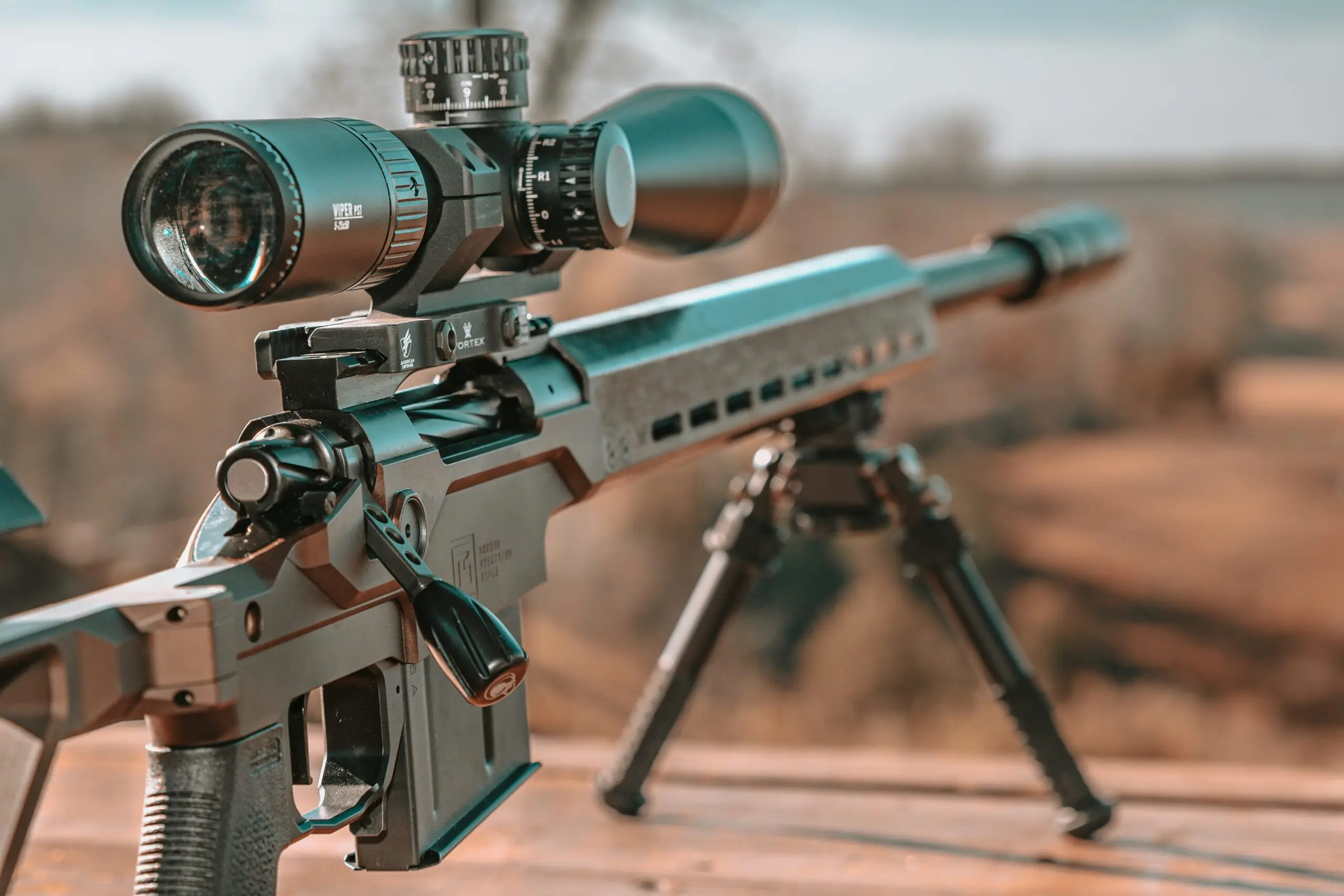 Christensen Arms precision rifle detail in the field