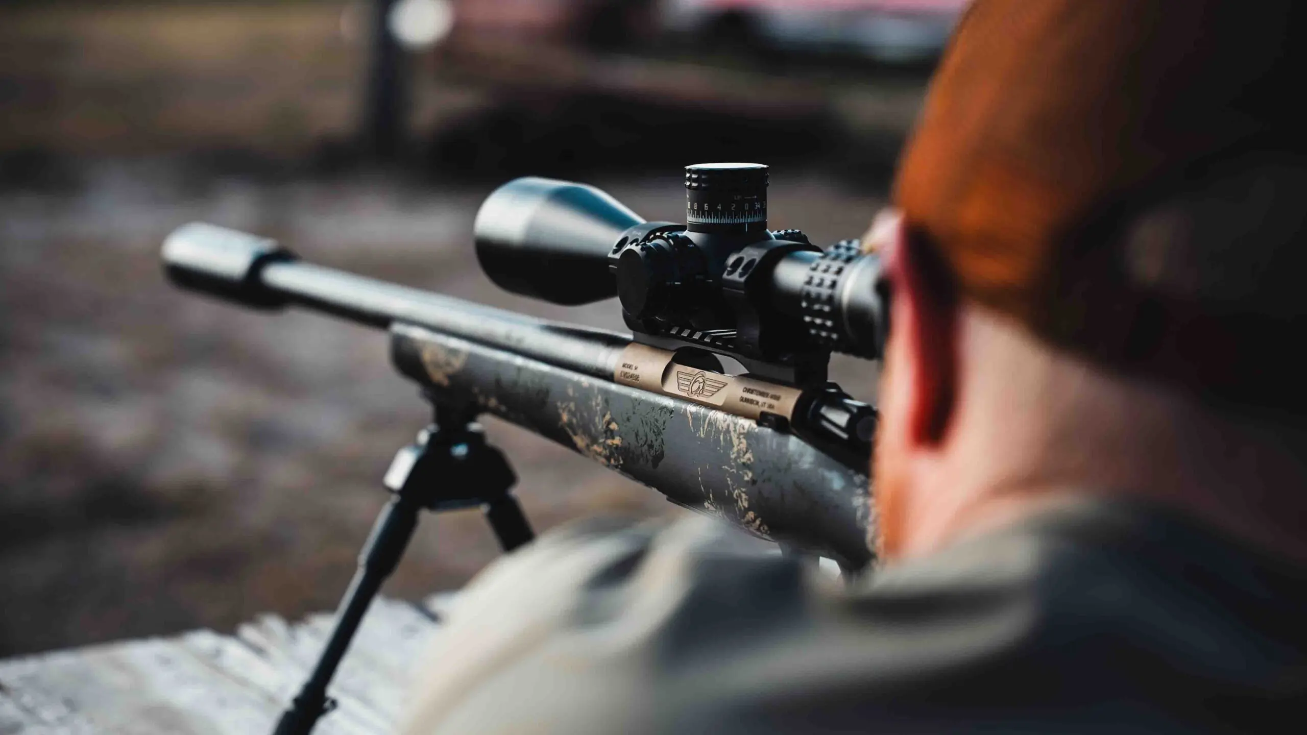 Cody Silver carrying a Christensen Arms Ridgeline FFT during a hunt