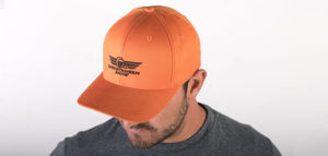 Christensen Arms Orange Flexfit Cap