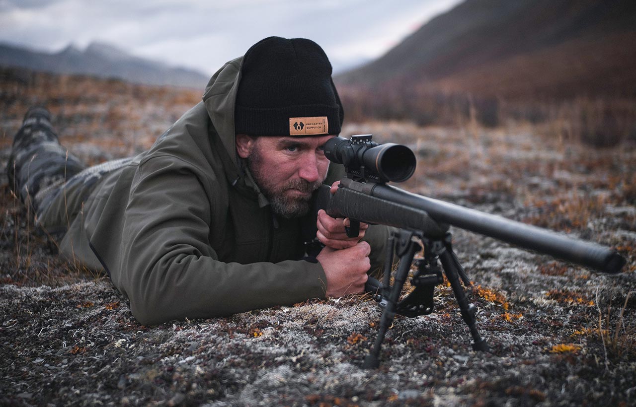 Christian Schauf shooting his Christensen Arms rifle