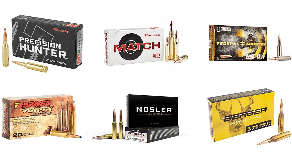 6.5 creedmoor rifle ammunition