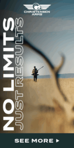 No Limits. Just Results. Christensen Arms